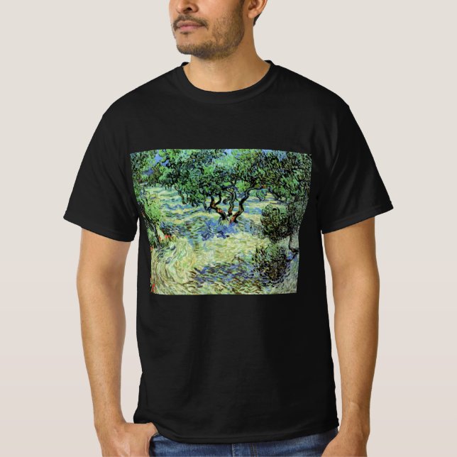 Camiseta Olive Grove de Vincent van Gogh (Anverso)