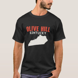 Camiseta Olive Hill Kentucky USA State America Travel Kentu