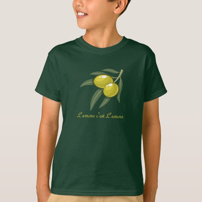 Camiseta Olive Love (Anverso)