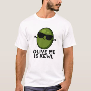 Camiseta Olive Me Is Kewl Guay Olive Pun