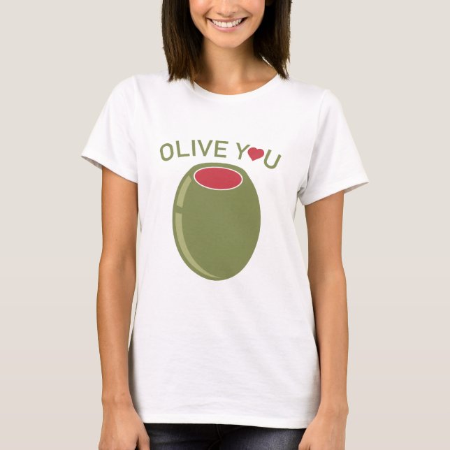 Camiseta Olive You (Anverso)