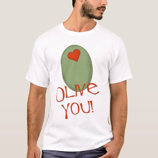 Camiseta Olive You (Anverso)