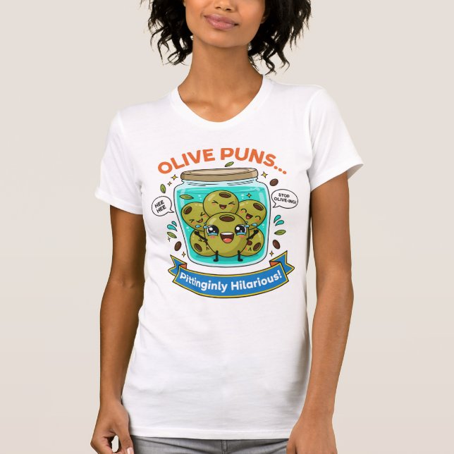 Camiseta Olive You – Juegos de Palabras que se Quedan (Anverso)