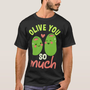 Camiseta Olive You Tanta Graciosa Parejas Que Coinciden Con