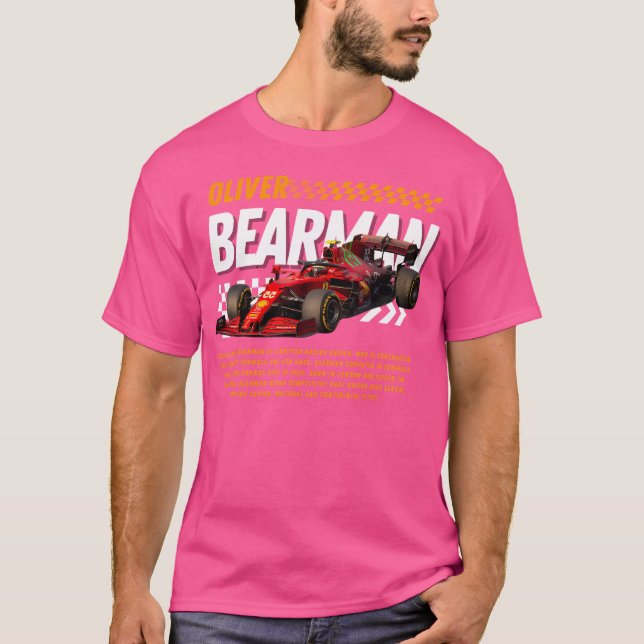 Camiseta Oliver Bearman (Anverso)