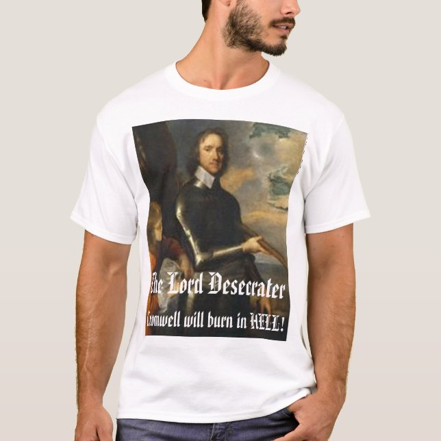 Camiseta Oliver Cromwell (Anverso)