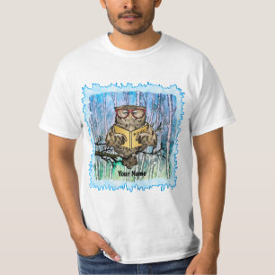 Camiseta Oliver Owl Reads