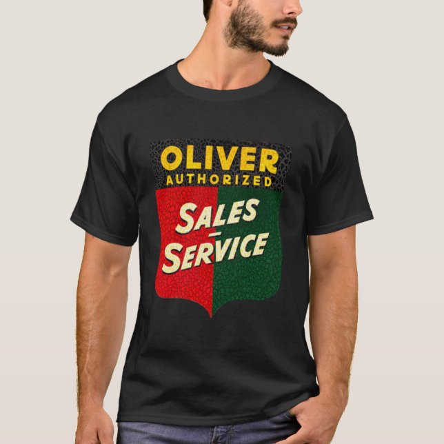 Camiseta Oliver Tractores y equipos EE.UU. (Anverso)