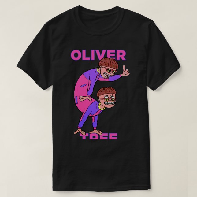 Camiseta Oliver Tree Merch Oliver Dog (Diseño del anverso)