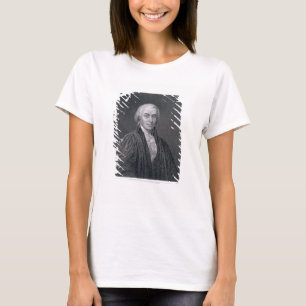 Camiseta Oliverio Ellsworth, grabado por E. Mackenzie