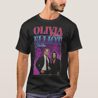 Camiseta Olivia Benson & amp; Elliot Stabler 90 inspiró Vi