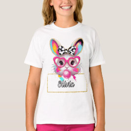 Camiseta Olivia Bubble Easter Bunny