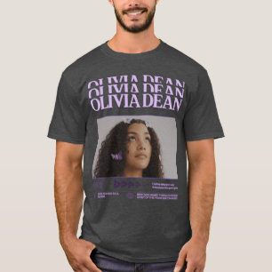 Camiseta Olivia Dean Diseño Desordenado amigos amiga chica