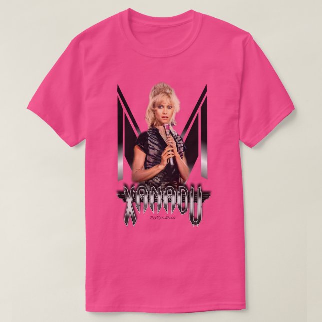 Camiseta Olivia Newton John 80's Xanadu SuperIcon musical (Diseño del anverso)