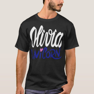 Camiseta Olivia Unicorn