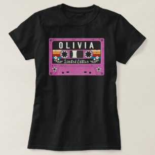 Camiseta Olivia Vintage Name T-Shirt