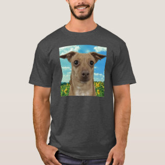 Camiseta Olivo con daisies