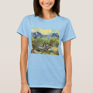 Camiseta Olivos con Alpilles por Vincent van Gogh