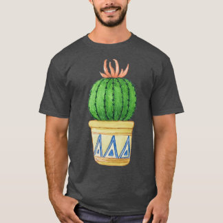 Camiseta olla de cactus fría