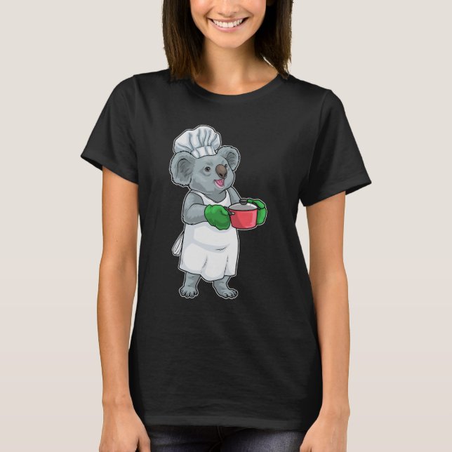 Camiseta Olla de cocina Koala Cook (Anverso)