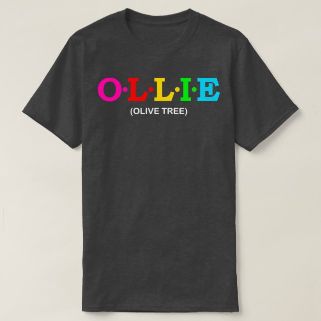 Camiseta Ollie Olive Tree (Diseño del anverso)