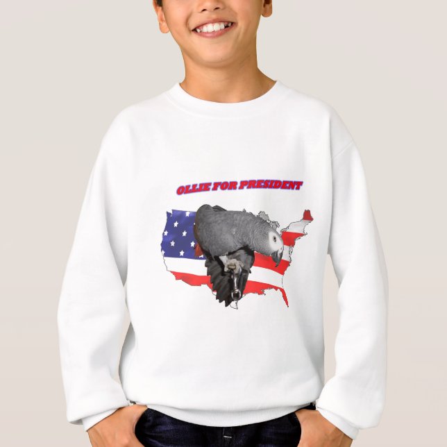 Camiseta Ollie Para Presidente (Anverso)