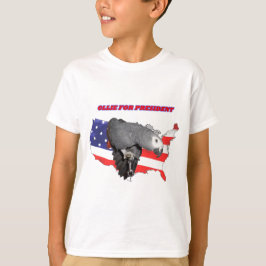 Camiseta Ollie Para Presidente