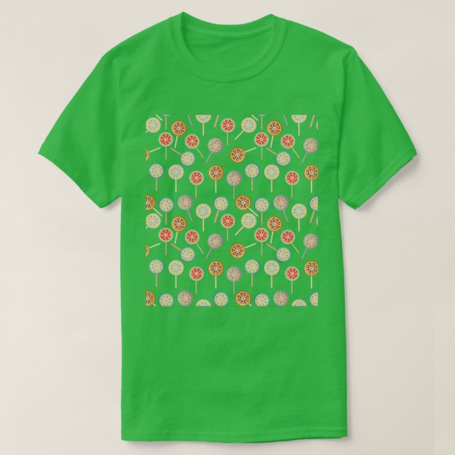 Camiseta ollipops y colores (Diseño del anverso)