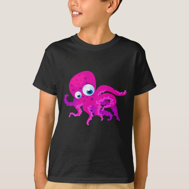 Camiseta Olly el pulpo (Anverso)