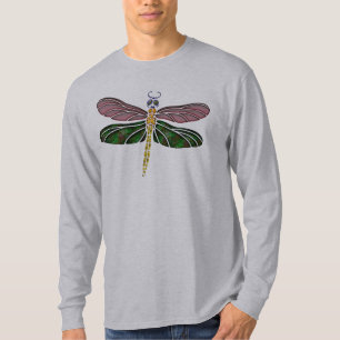 Camiseta Olmo Shell y libélula del vitral