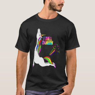 Camiseta Olo el arcoiris haciendo bromas de Unicornio - Far