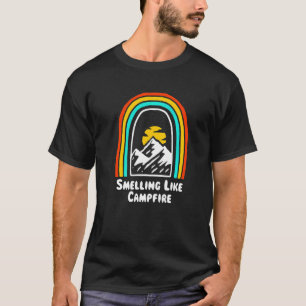 Camiseta Olor como fogata de camping Humor Cámper Summe