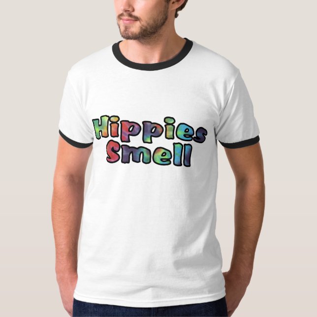 Camiseta Olor de los hippies (Anverso)