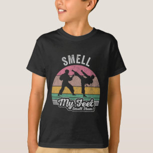 Camiseta Olor Mis Pies Olores Humor Karate