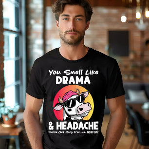 Camiseta Olores Como Dolor De Cabeza Dramático Regalos De V