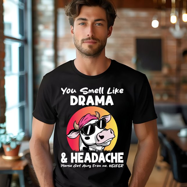 Camiseta Olores Como Dolor De Cabeza Dramático Regalos De V (Subido por el creador)