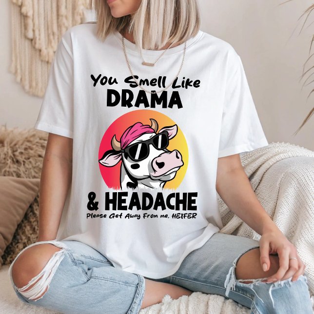 Camiseta Olores Como Dolor De Cabeza Dramático Regalos De V (Subido por el creador)