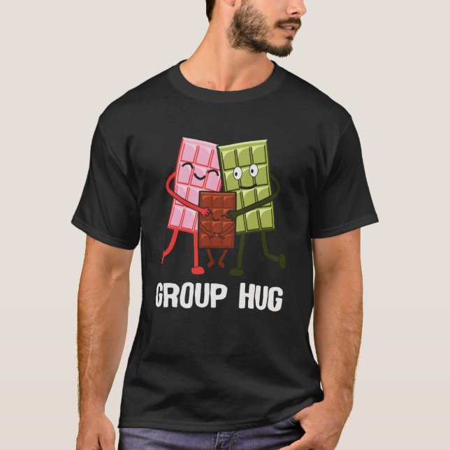 Camiseta Olores de camping de chocolate (Anverso)