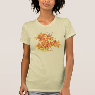 Camiseta Olowalu Hibiscus Hawaiian Camo Tees