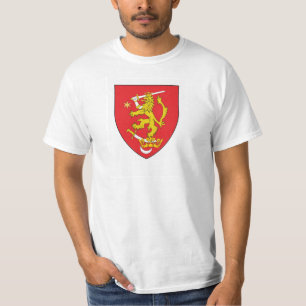 Camiseta oltenia histórico romania armorial chevron símbolo