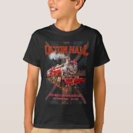 Camiseta Olton Hall Vintage Steam Train English Locomotive