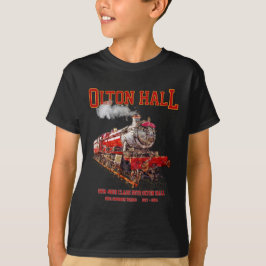 Camiseta Olton Hall Vintage Steam Train English Locomotive