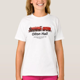 Camiseta Olton Hall Vintage Steam Train English Locomotive