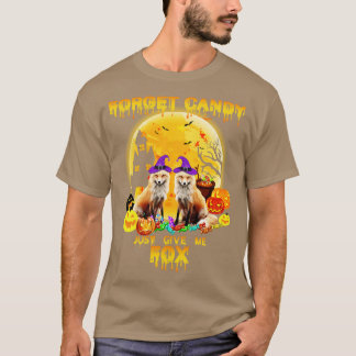 Camiseta olvida caramelos solo dame un zorro