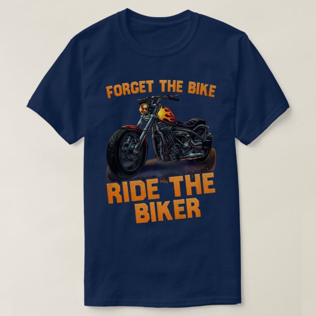 Camiseta olvida el paseo en bicicleta el divertido 507 (Diseño del anverso)
