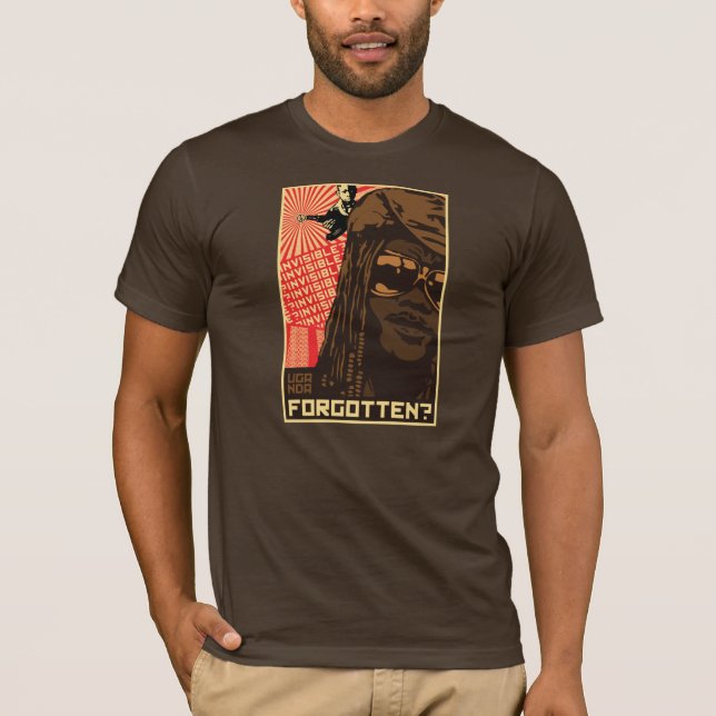 Camiseta ¿Olvidado? (Anverso)