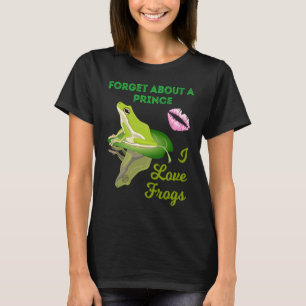 Camiseta Olvidar a un príncipe amo las ranas Chicas Rana