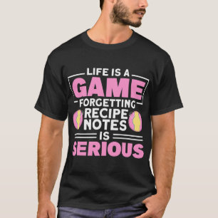 Camiseta Olvidar las notas de la receta es jabón artesanal 