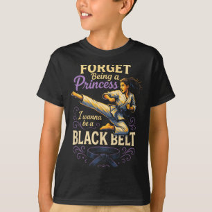 Camiseta Olvidar ser una princesa - Kickboxing de karate