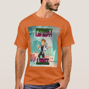 Camiseta Olvidar Superpoderes de Seguridad de Laboratorio Q